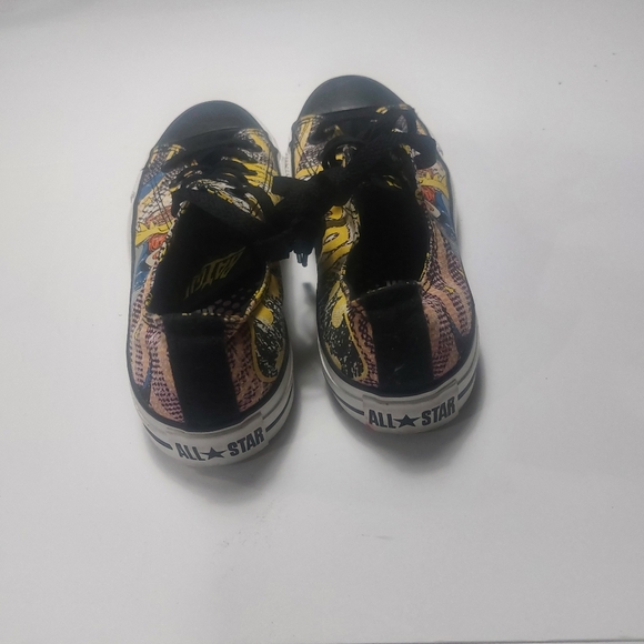 Converse All Star Low Top Batgirl Sneakers Size Women 8, Men 6 - Picture 7 of 11